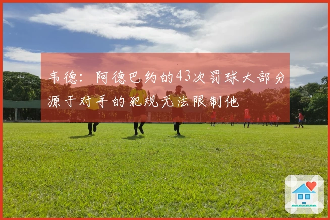 韦德：阿德巴约的43次罚球大部分源于对手的犯规无法限制他